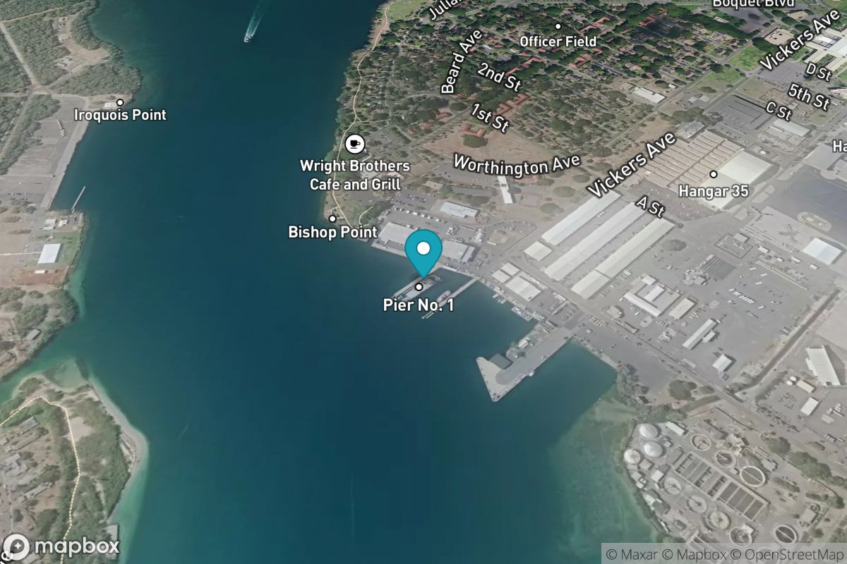 Pearl Harbor Entrance, Bishop Point