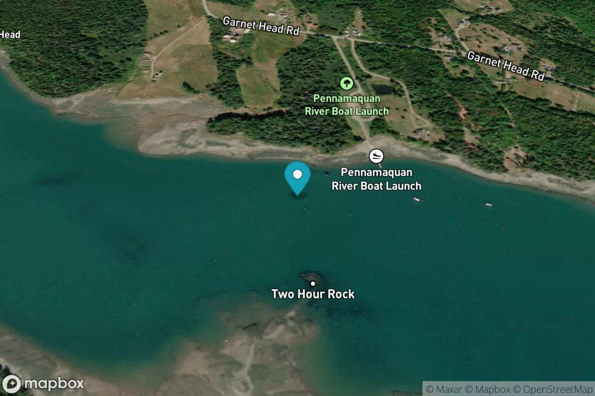 Garnet Point, Pennamquan River