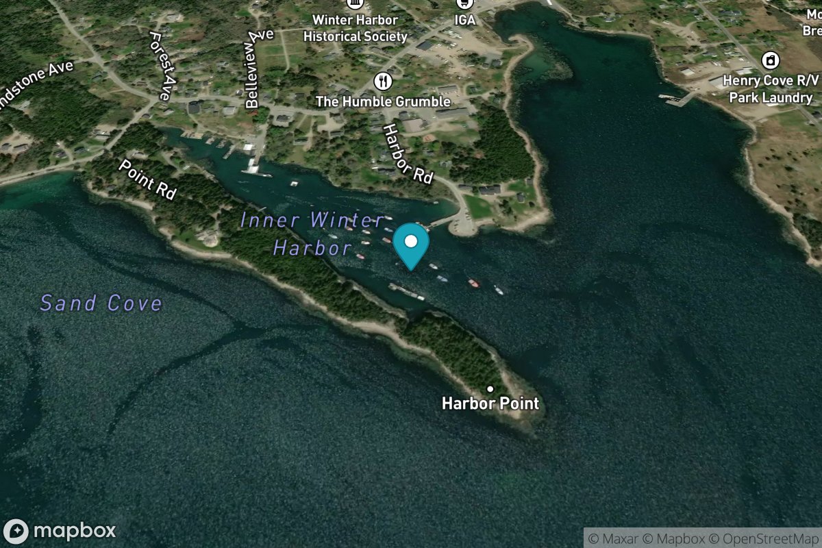 Winter Harbor, Frenchman Bay