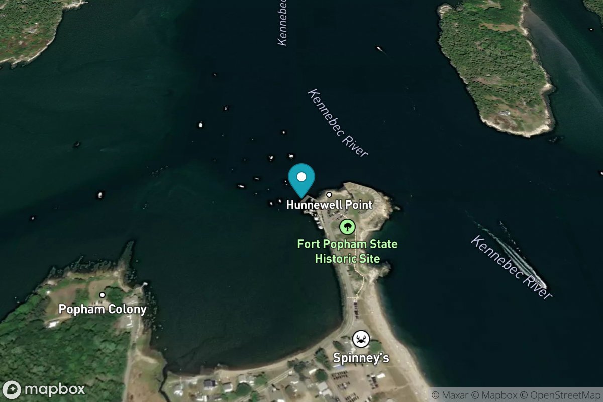 Fort Popham, Hunniwell Point