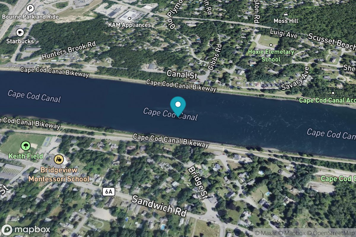 Cape Cod Canal, Sagamore