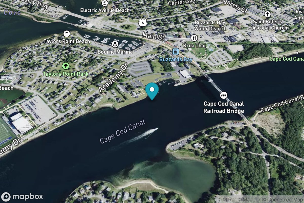 Cape Cod Canal, RR. bridge