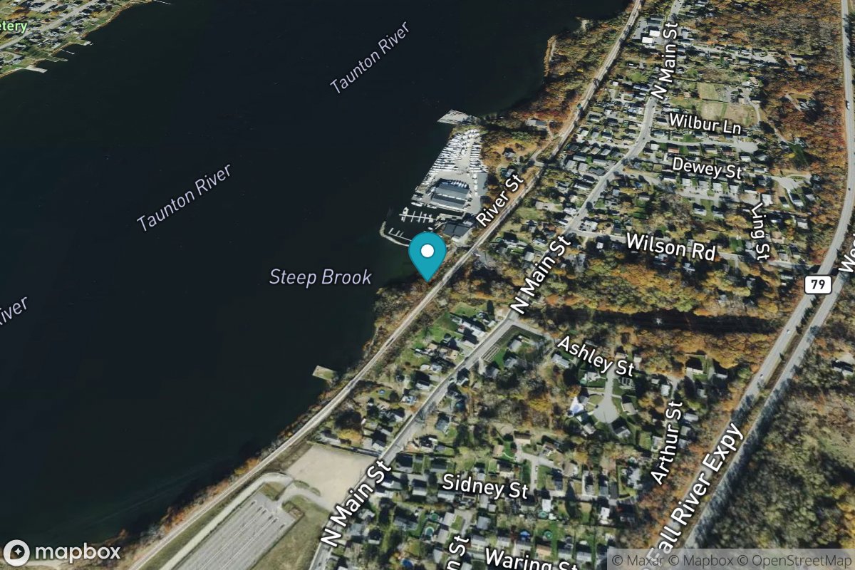 Steep Brook, Taunton River