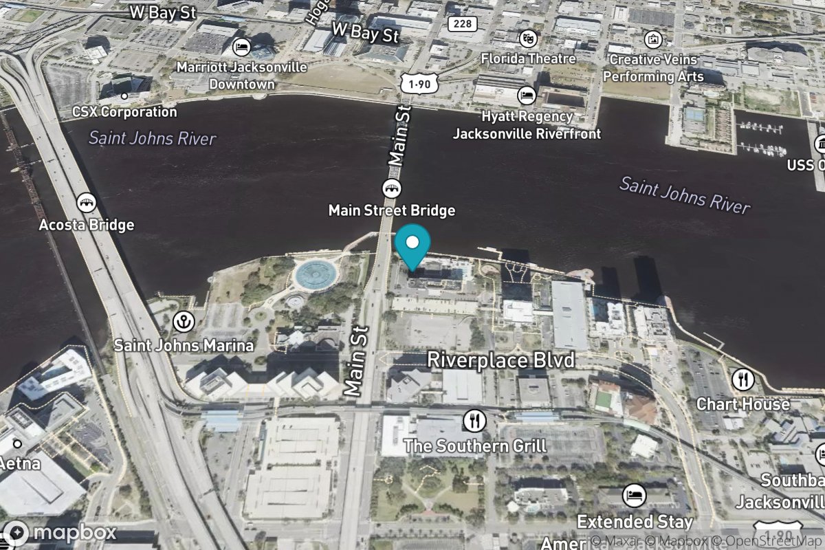 Southbank Riverwalk, St Johns River