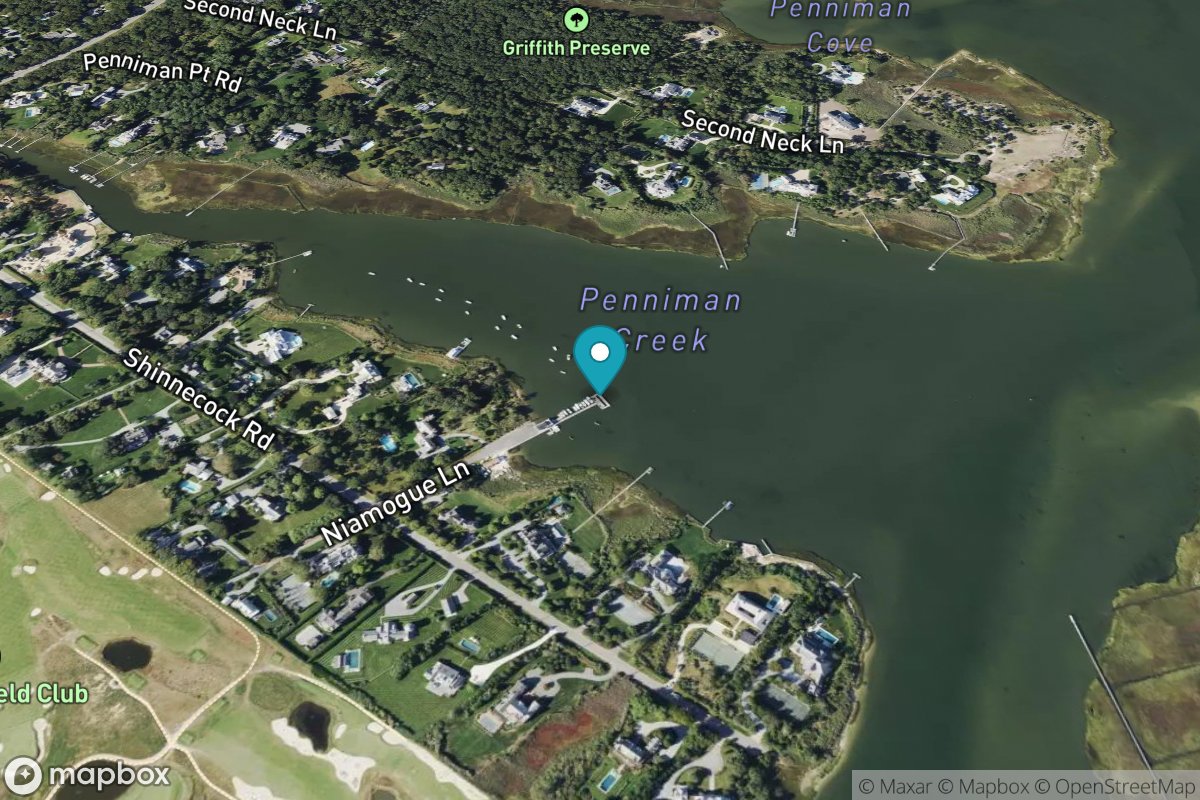 Shinnecock Yacht Club, Penniman Creek